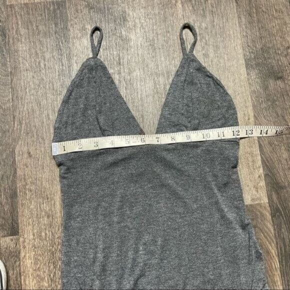 Urban Look Charcoal Gray Bodysuit Size M - Picture 5 of 10